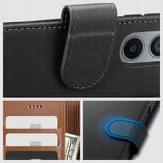 Tech-protect Wallet knížkové pouzdro na Motorola Moto G54 5G, černé