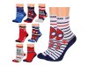 MARVEL SpiderMan Sada chlapeckých ponožek, 8 párů dlouhých ponožek, OEKO-TEX 27-30 EU