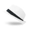 Trilby Tomi Slaměný letní klobouk Dámské Pánské, 56 bílá