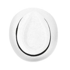 Trilby Tomi Slaměný letní klobouk Dámské Pánské, 56 bílá