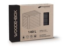 Zahradní box WOODEBOX, antracit Objem: 280 l