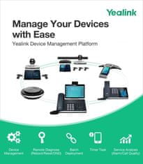 YEALINK Originální napájecí zdroj YEALINK 5V 1,2A pro IP telefony T19/T21/T23/T30/T31/T33/T40/T41/T42/T43
