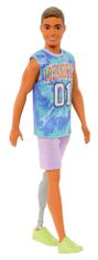 Mattel Barbie Model Ken 212 - Sportovní tričko DWK44