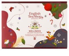English Tea Shop Vánoční dárková kolekce Welness 12 pyramidek BIO