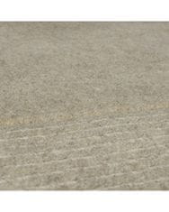 Flair Kusový ručně tkaný koberec Tuscany Textured Wool Border Natural 60x230