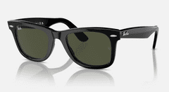 Ray-Ban Ray-Ban Wayfarer Unisex M černá/zelená sluneční brýle