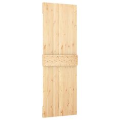 shumee Posuvné dveře s kováním 70 x 210 cm masivní borové dřevo