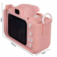 MG X5S Cat dětský fotoaparát + 32GB karta, růžový