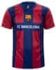 FotbalFans Sportovní tričko FC Barcelona, modro-vínové | M