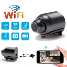 Netscroll Mini WiFi bezpečnostní kamera, RemoteCam