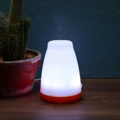 EDEN Eden Aroma difuzér s efektem žebrovaného dřeva s LED barevnými světly a USB