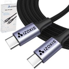 RS Izoxis 18927 Kabel USB Typ-C PD, 2m černý