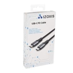 RS Izoxis 18927 Kabel USB Typ-C PD, 2m černý