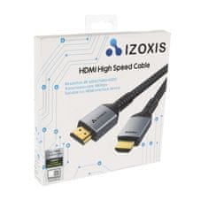 RS Izoxis 18929 Kabel HDMI 2.1 High Speed, 8K 60Hz, 2m černý