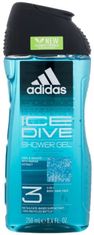 Adidas Adidas Ice Dive Sprchový gel 3v1 pro muže 250 ml