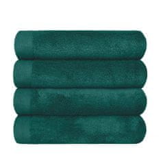 SCANquilt ručník MODAL SOFT smaragdová