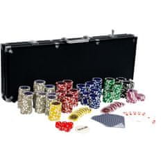 shumee Pokerový set, 500 žetonů Ultimate black