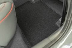 J&J Automotive LOGO Autokoberce velurové pro Citroen C4 2004-2010, 4ks