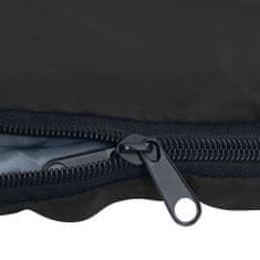 Greatstore Lehký dětský spací dekový černý 670 g 15 °C