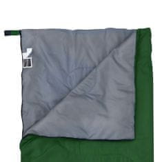 Greatstore Lehký dekový spací pytel dětský zelený 670 g 15 °C