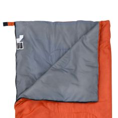 Greatstore Lehký dětský spací pytel dekový oranžový 670 g 15 °C