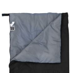 Greatstore Lehký dětský spací dekový černý 670 g 15 °C