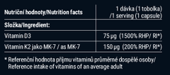 Vitamín K2 (MK-7) + D3