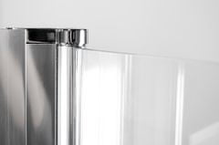 Arttec Sprchový kout nástěnný COMFORT B 11 čiré sklo 71 - 76 x 76,5 - 79 x 195 cm