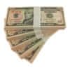 Falešné peníze – 10 amerických dolarů (100 bankovek) 