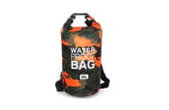 CoolCeny Vodotěsný vak DRY BAG - ochrání věci před vodou - Oranžová - obsah 5 Litrů