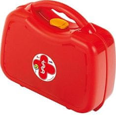 TWM Zdravotní kufr 11dílný s příslušenstvím, červený, 26,5 cm