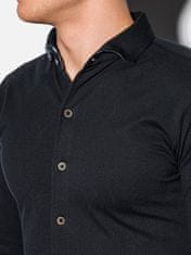 OMBRE Pánská košile Earls černá XXL