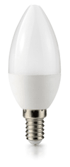 Berge LED žárovka - ecoPLANET - E14 - 10W - svíčka - 880Lm - teplá bílá