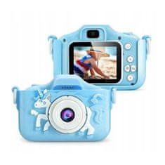 MG X5 Unicorn dětský fotoaparát, modrý