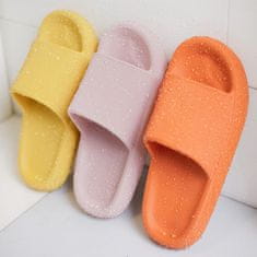 CoZy Pohodlné protiskluzové pantofle 37-38, oranžová